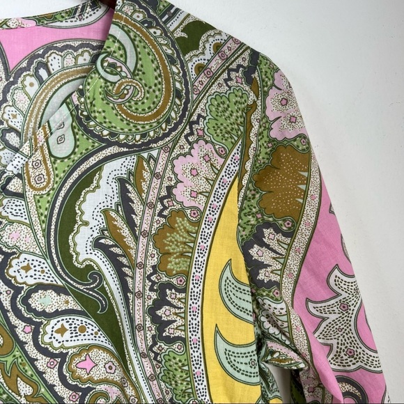 J. McLaughlin Boho Cotton Tunic Size 4 - Picture 3 of 8